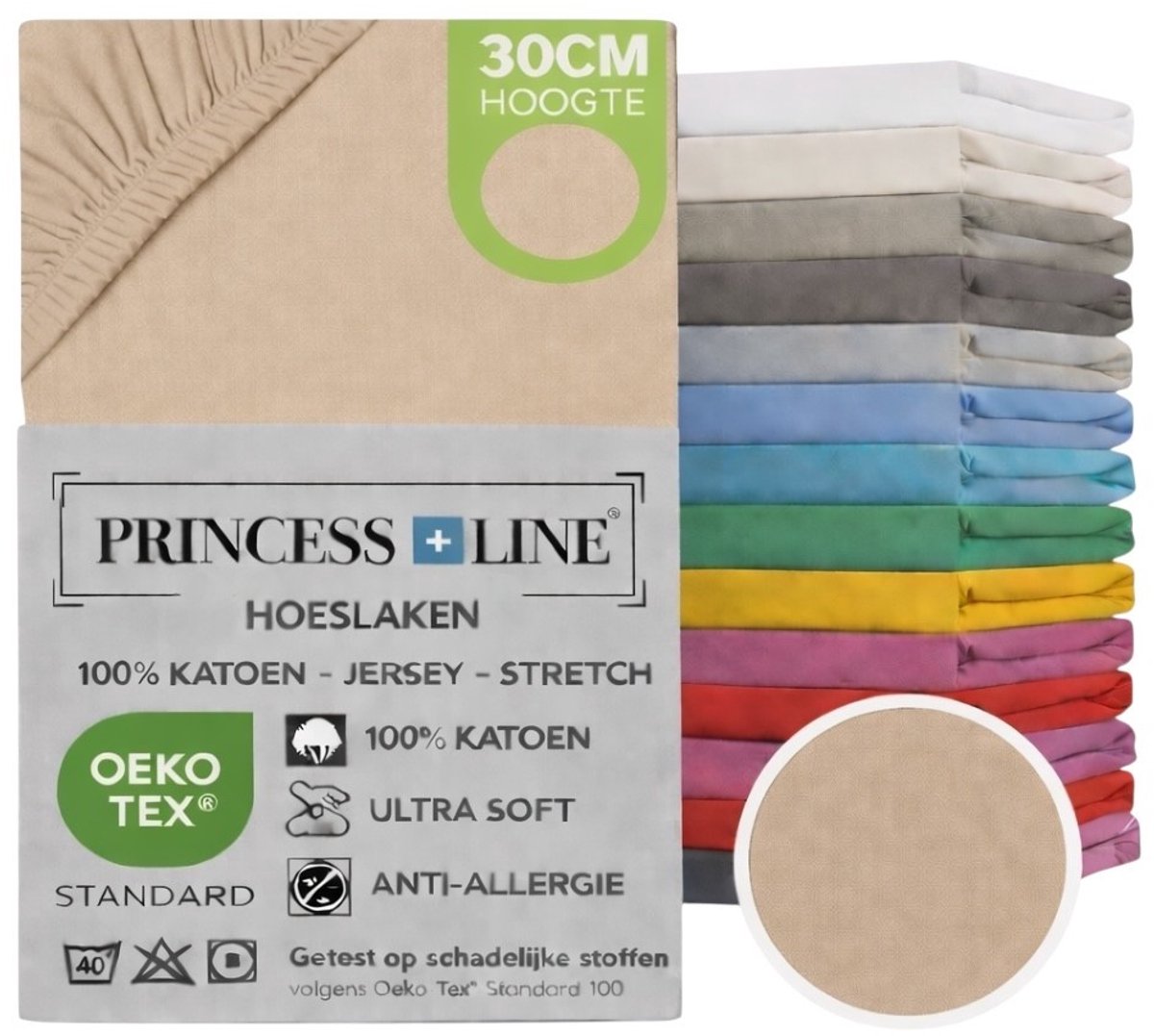 Princess Line - Comfortabel Ultra Soft Hoeslaken Ivoor