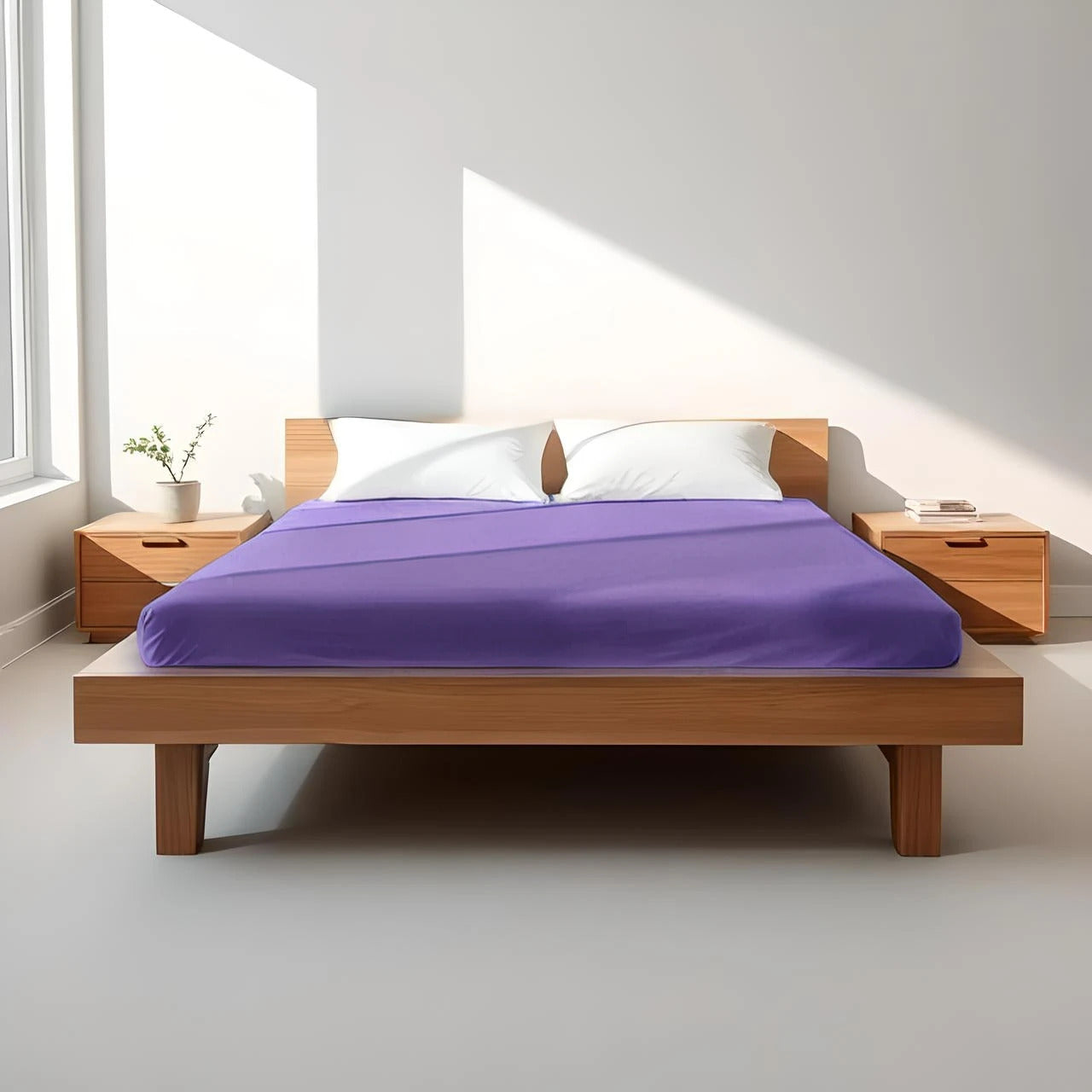 Princess Line - Comfortabel Ultra Soft Hoeslaken Paars