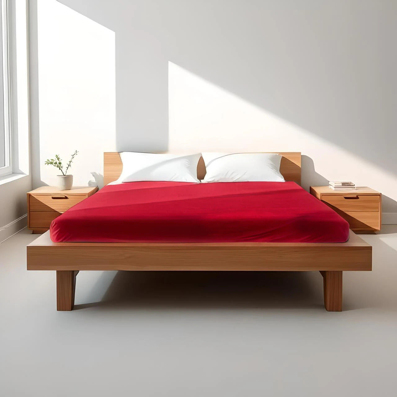 Princess Line - Comfortabel Ultra Soft Hoeslaken Rood