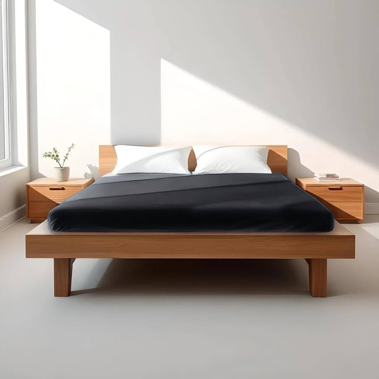 Princess Line - Comfortabel Ultra Soft Hoeslaken Zwart