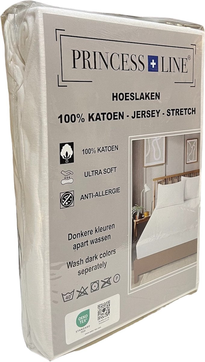 Princess Line - Comfortabel Ultra Soft Hoeslaken Wit