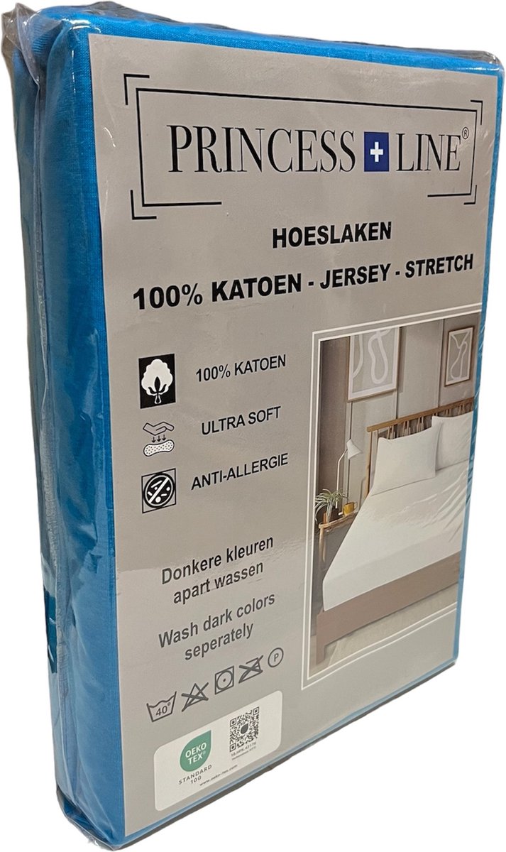 Princess Line - Comfortabel Ultra Soft Hoeslaken Turqoise