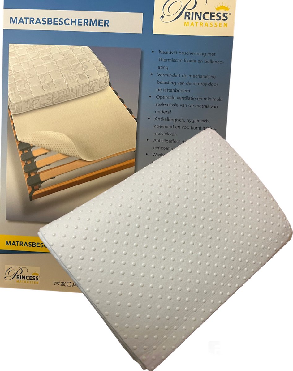 Princessmatras Beschermer Matrasonderlegger Antislip