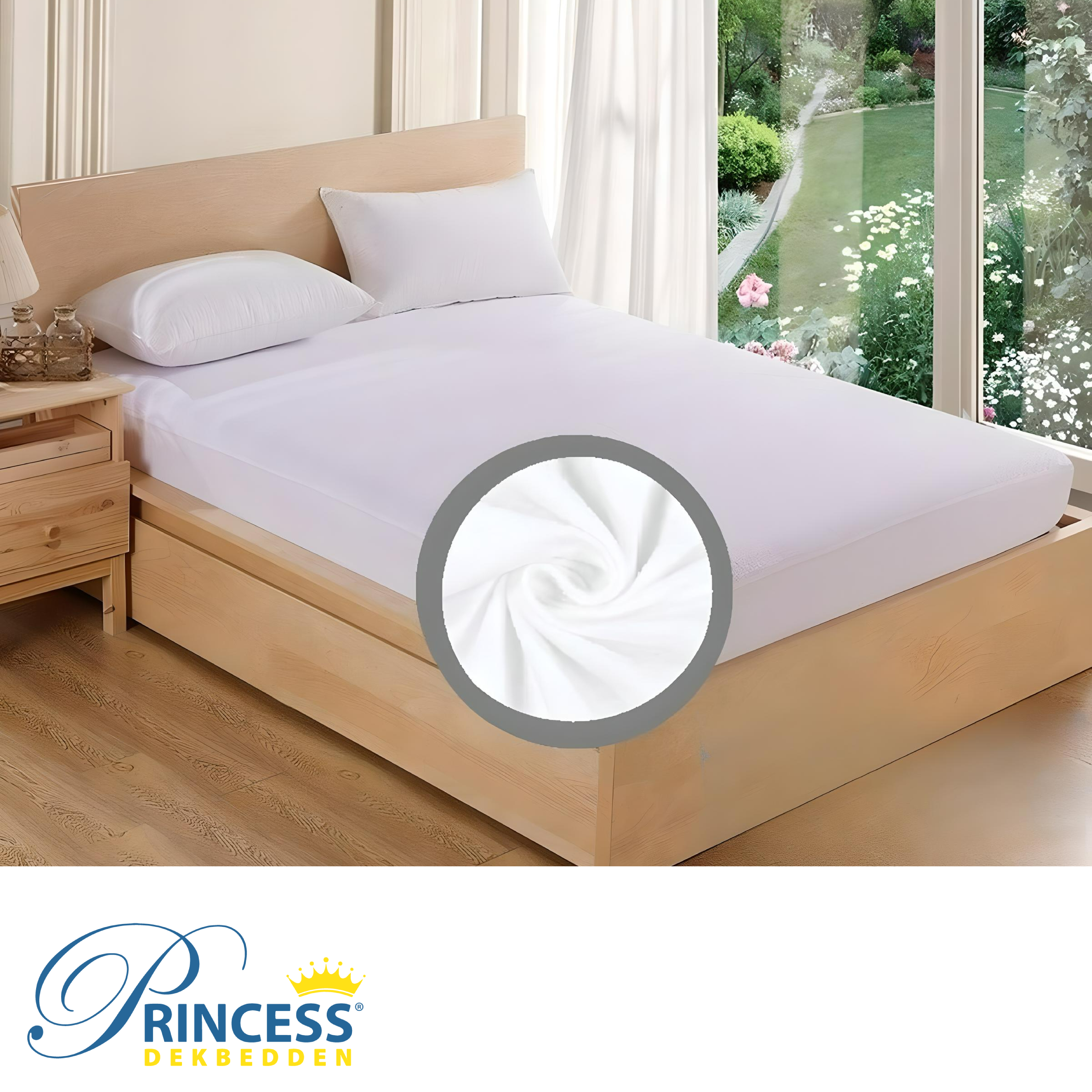 Comfortabele Zachte Molton Hoeslaken Katoen Stretch