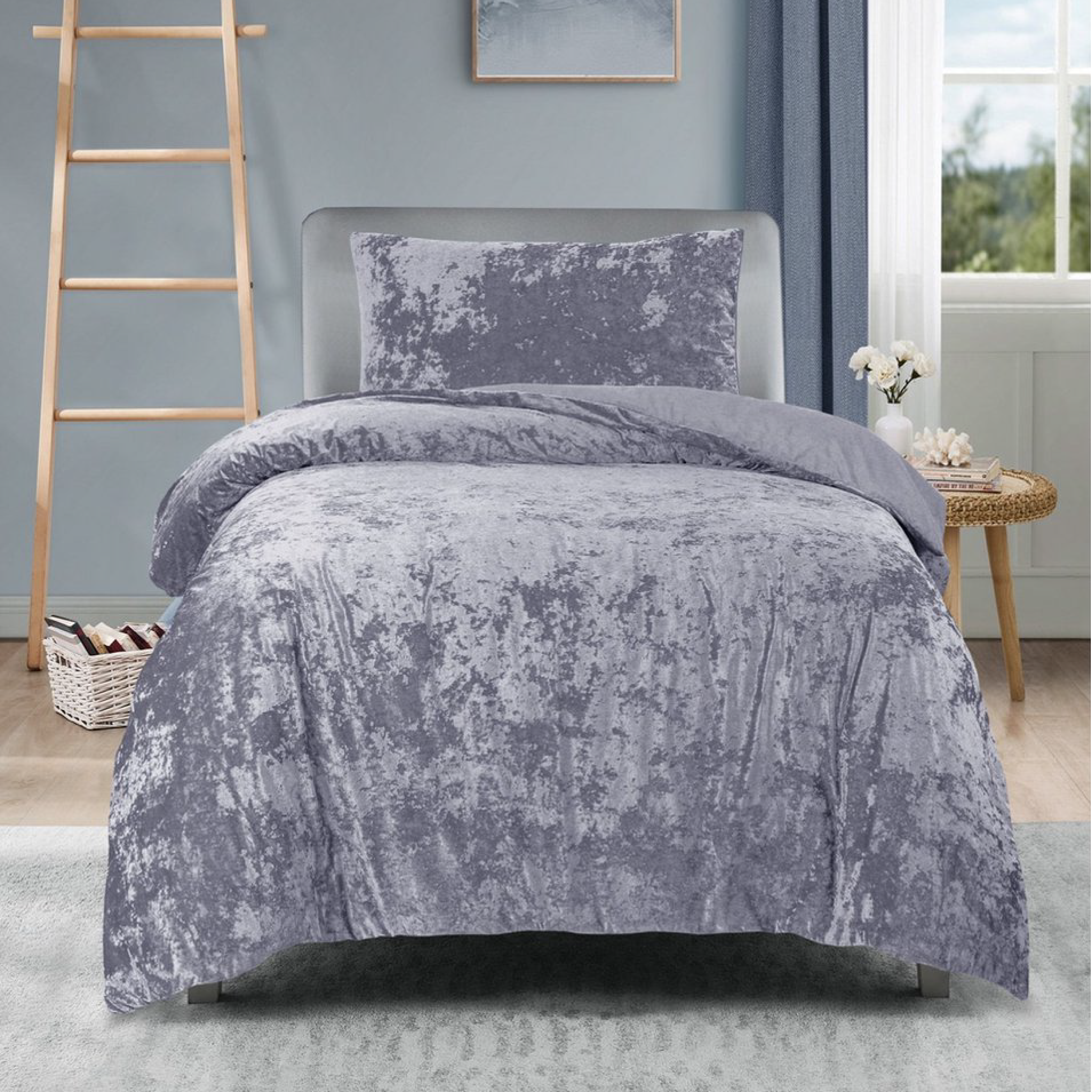 Princessdekbedovertrek Crushed Velvet Soft Touch