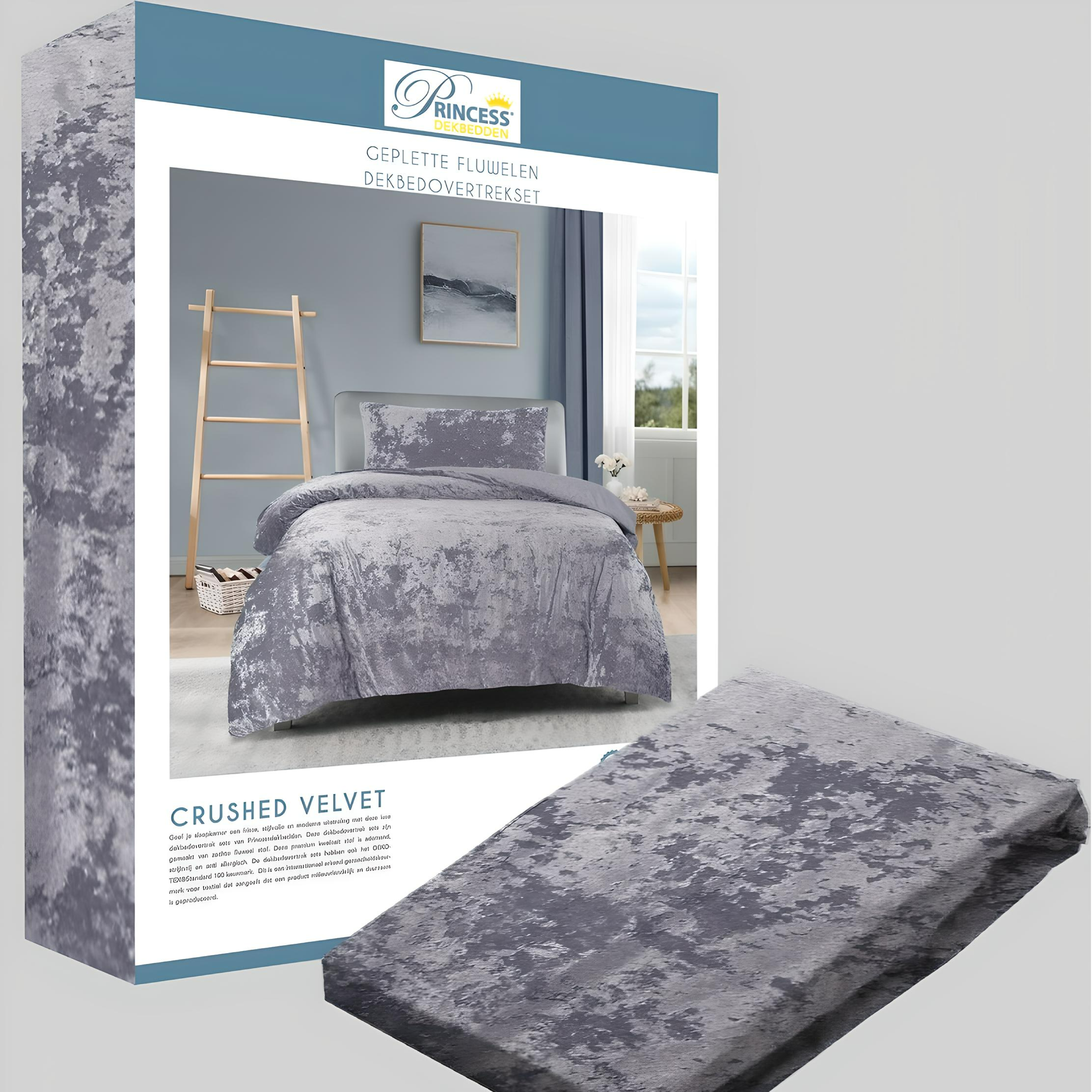 Princessdekbedovertrek Crushed Velvet Soft Touch