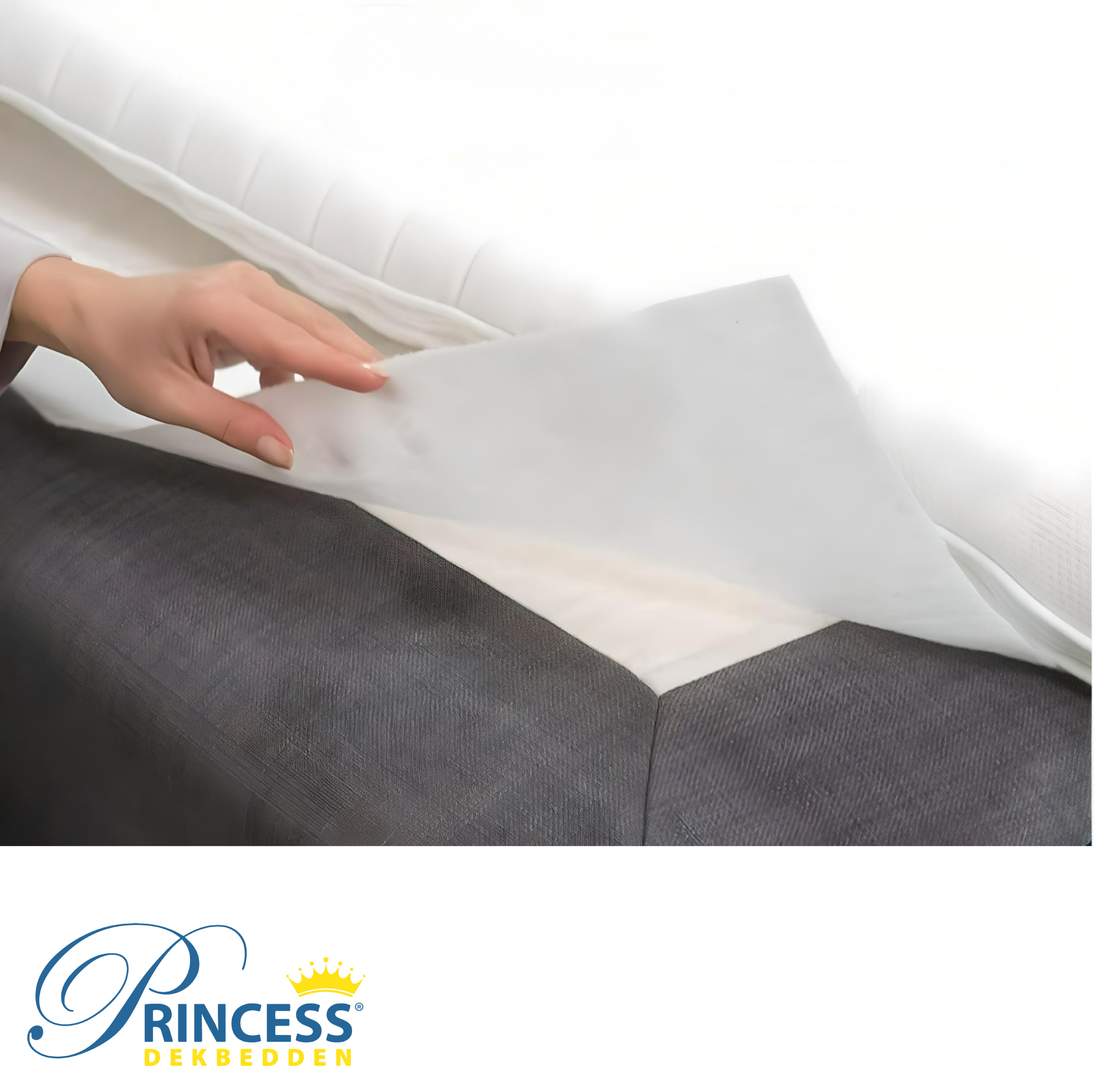 Princessmatrassen Antislipmat Matrasbeschermer