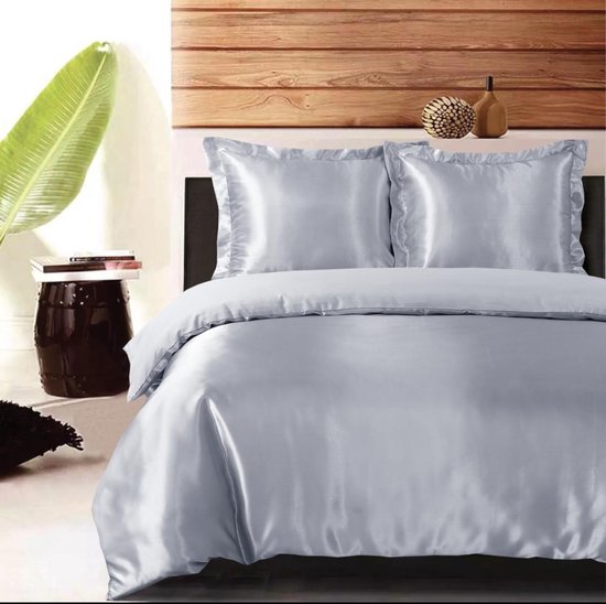 Princessdekbedovertrek Glans Satijn +2 kussenslopen