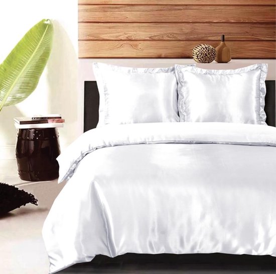 Princessdekbedovertrek Glans Satijn +2 kussenslopen