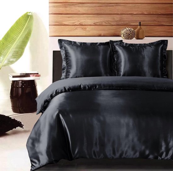 Princessdekbedovertrek Glans Satijn +2 kussenslopen