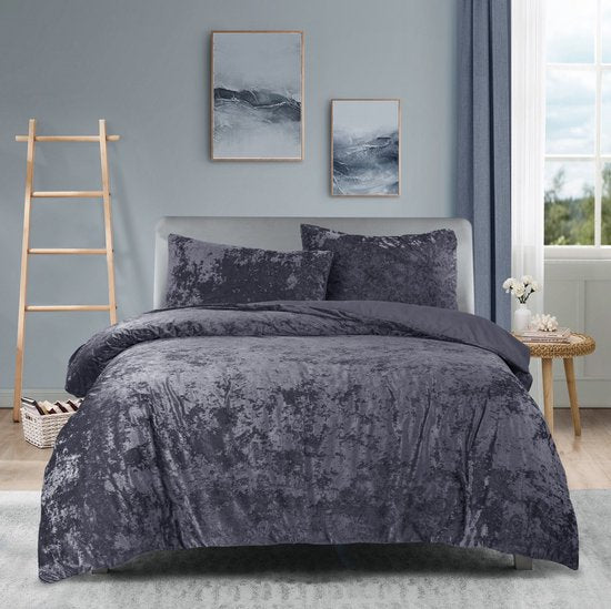 Princessdekbedovertrek Crushed Velvet Soft Touch