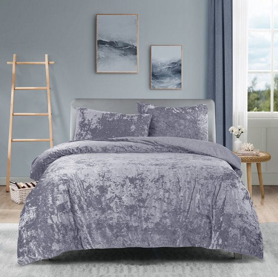 Princessdekbedovertrek Crushed Velvet Soft Touch