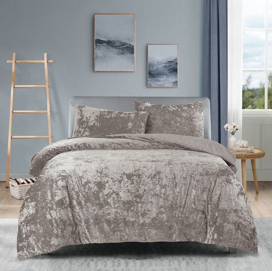 Princessdekbedovertrek Crushed Velvet Soft Touch