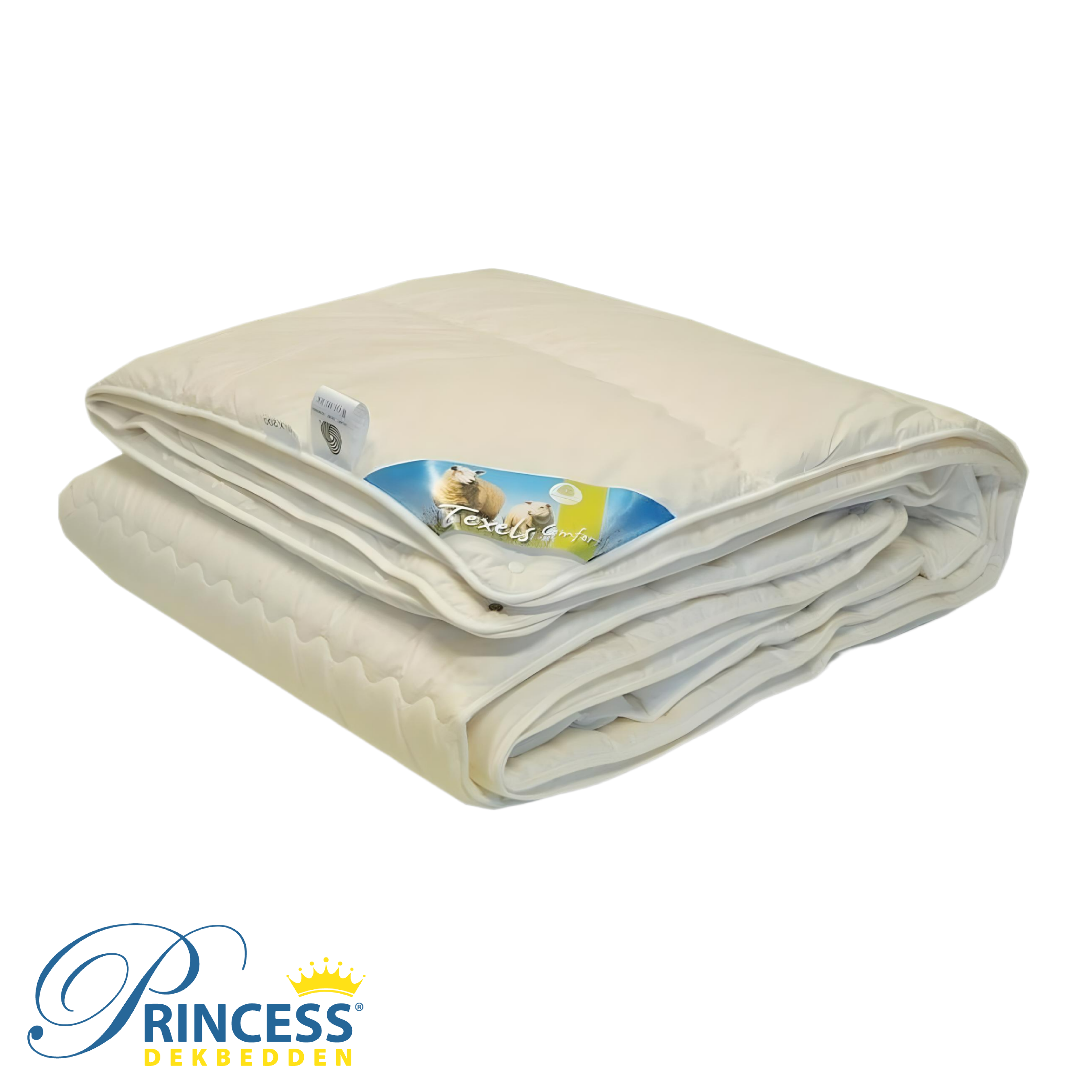 WoolMark Texel Comfort Princessdekbed Enkel
