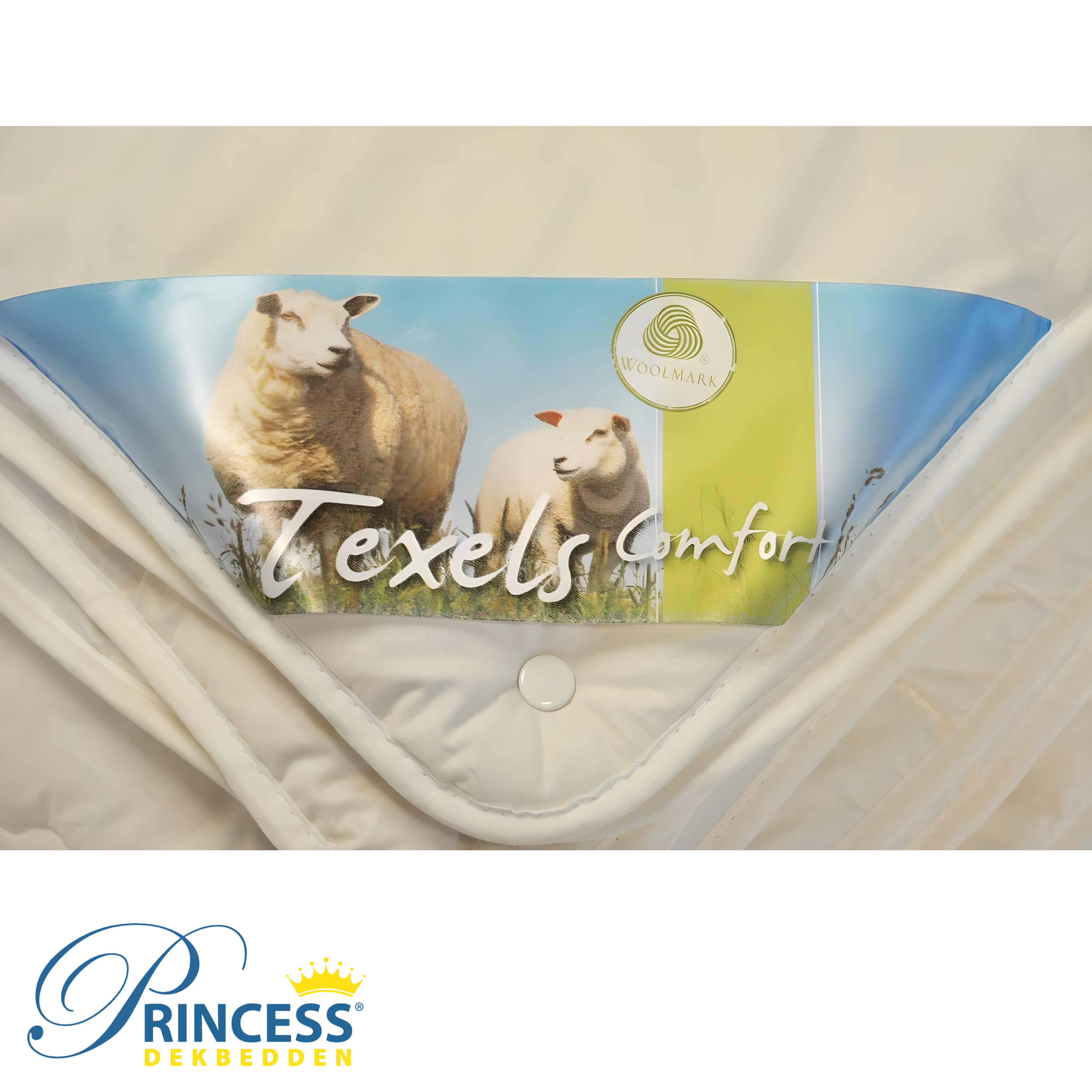 WoolMark Texel Comfort 4-Seizoenen Princessdekbed
