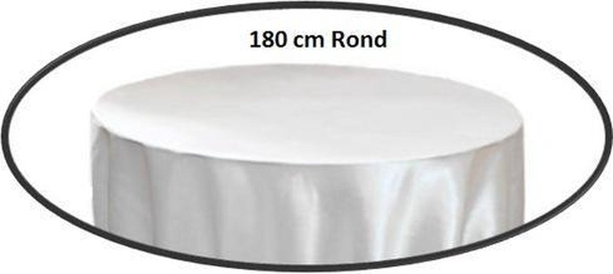 Tafellaken Rond Wit